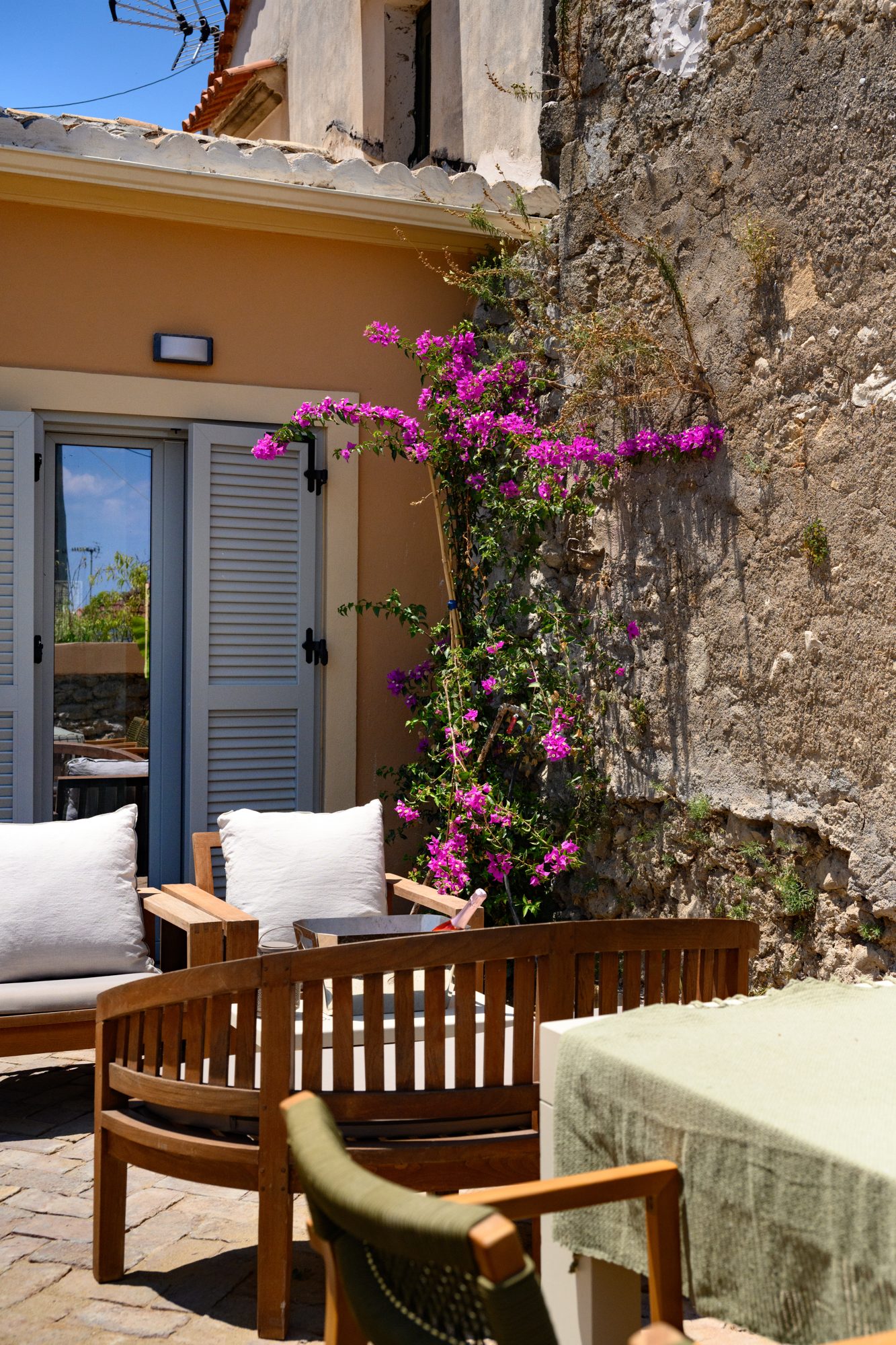 The Terrace at Antigoni — 2