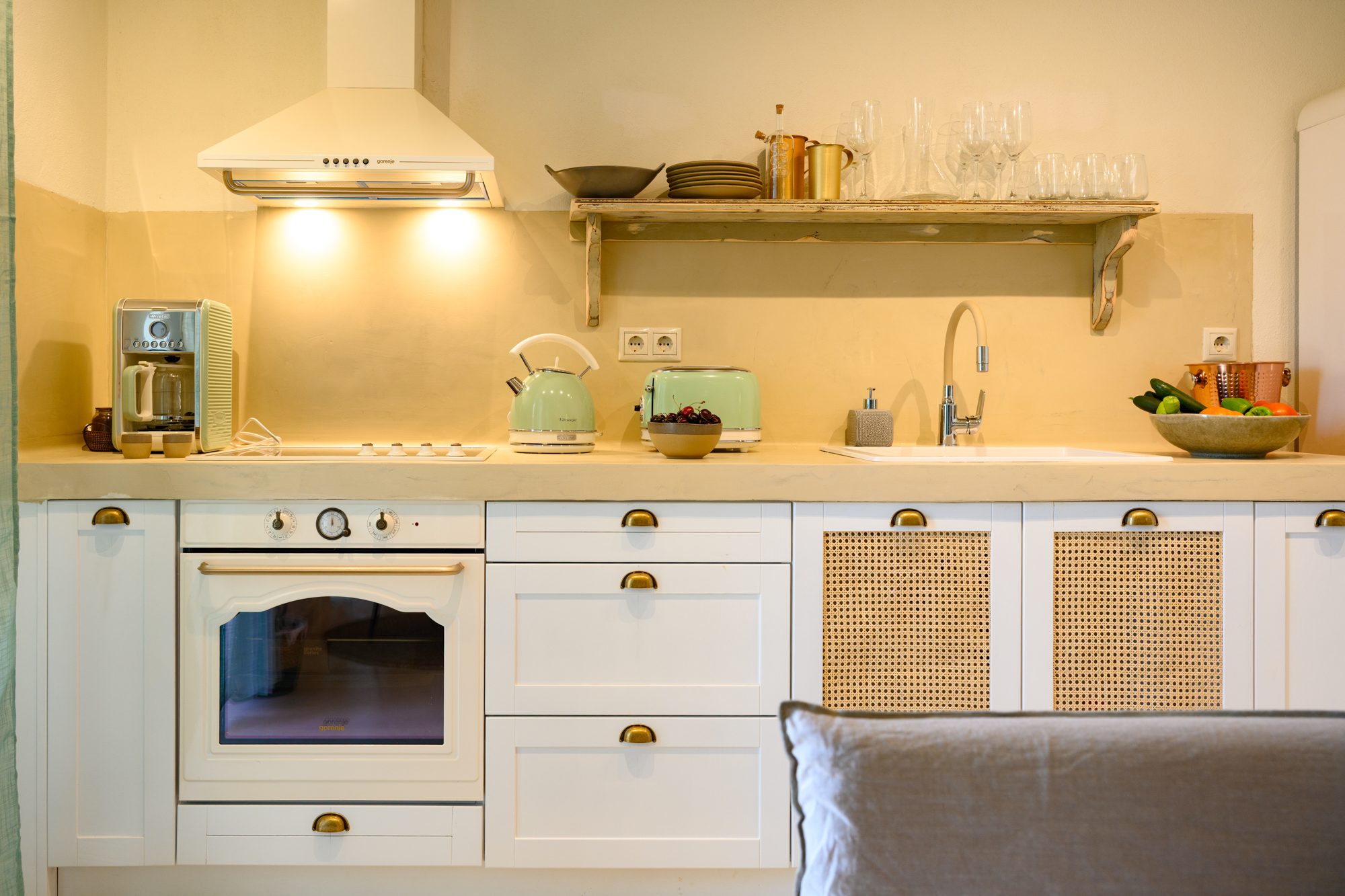 The Kitchen at Antigoni — view 1